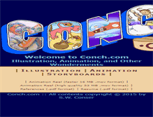 Tablet Screenshot of conch.com